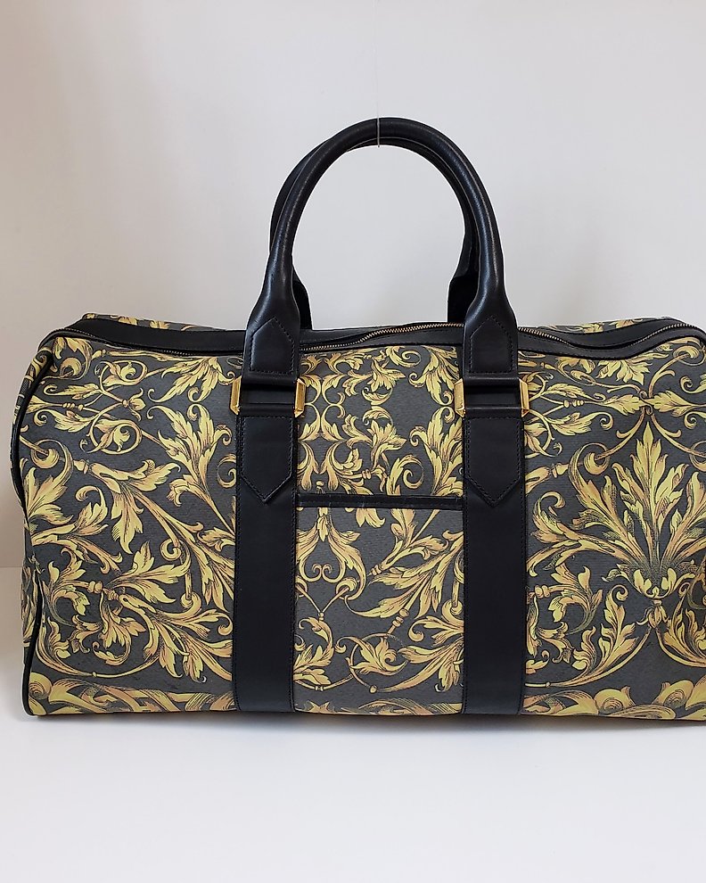 Sold at Auction: Etro Milano Paisley Duffle Bag