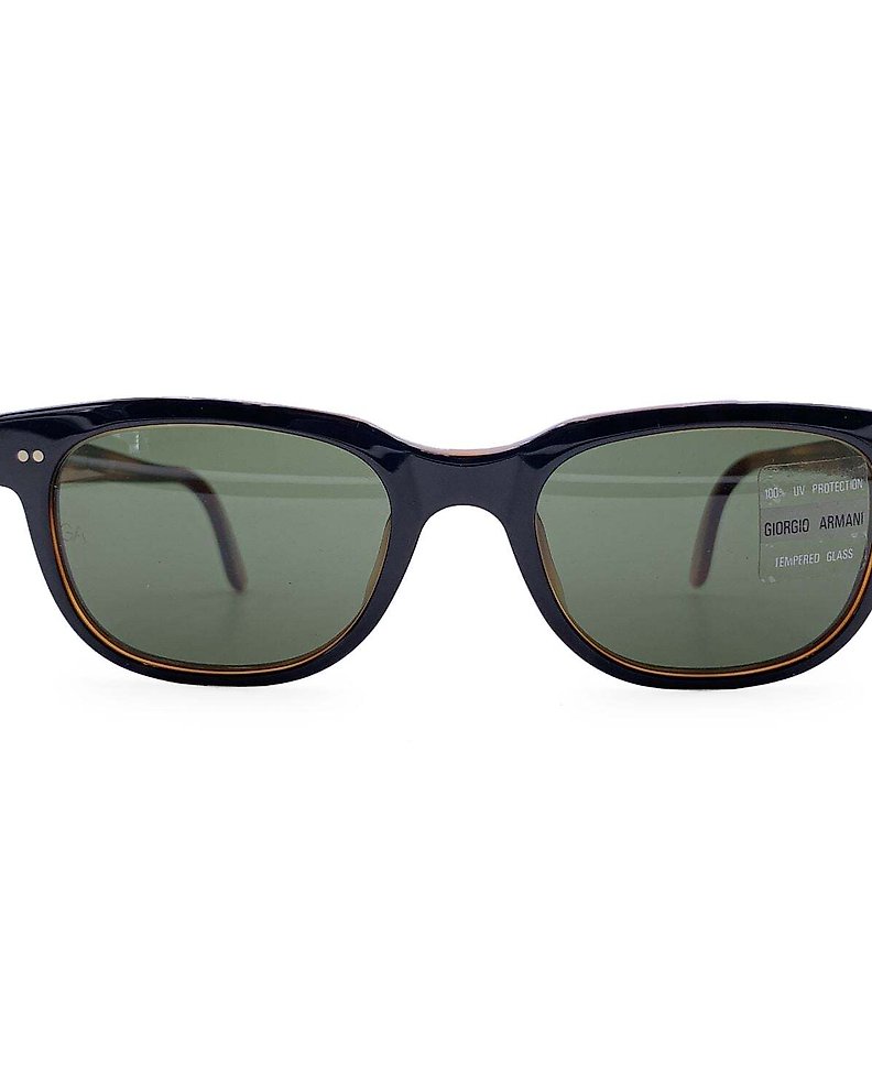 Giorgio Armani Vintage Rectangle Polarized Sunglasses 846 140 mm