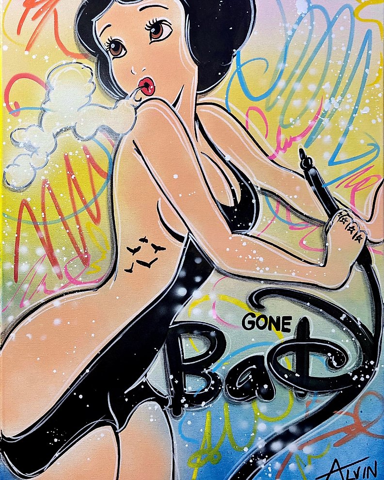Alvin Silvrants - Sexy curvy Supergirl big boobs pop art Roy Lichtenstein  style - Catawiki