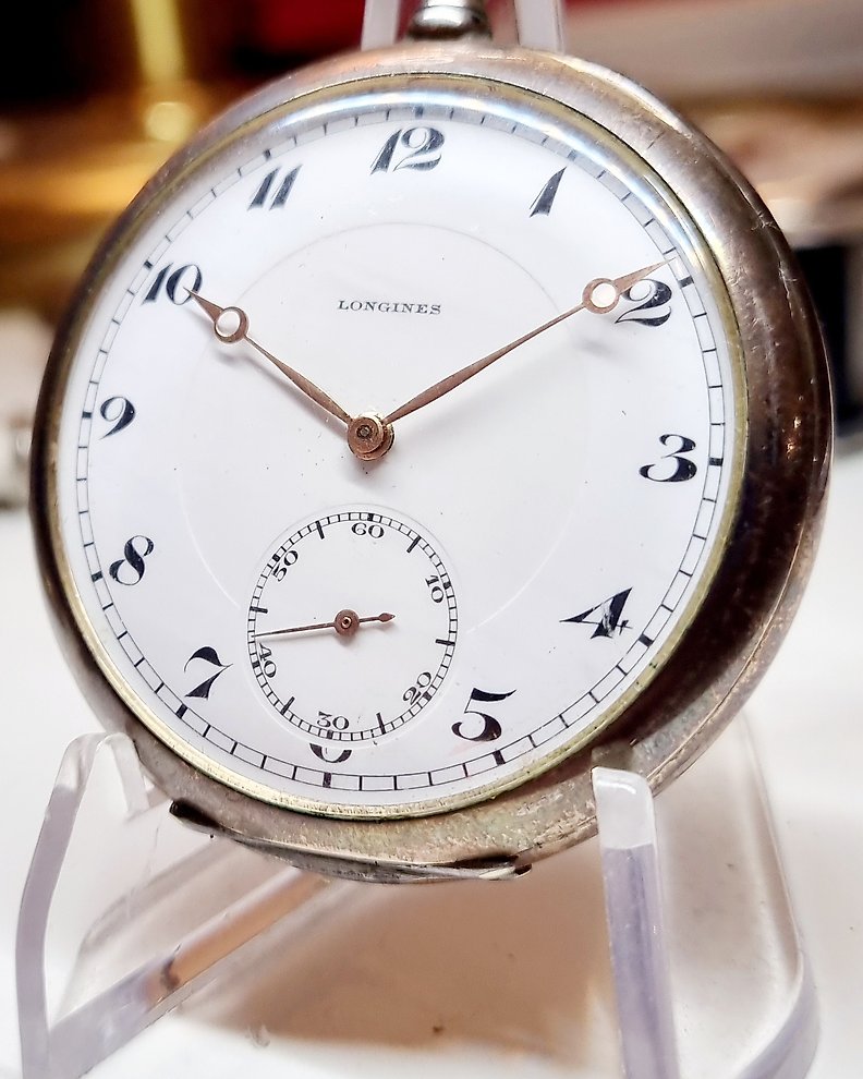 Longines 7 grands prix pocket watch sales
