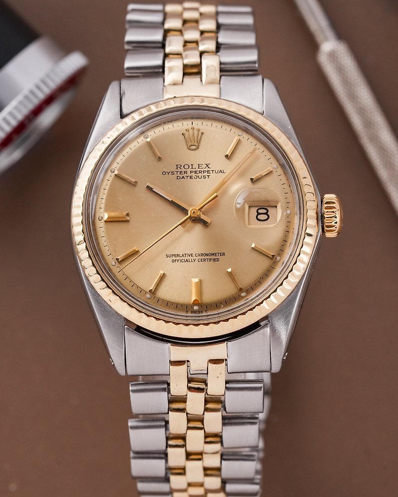 Rolex Datejust 36 Gold Bezel 1601 Men 1970 1979 Catawiki
