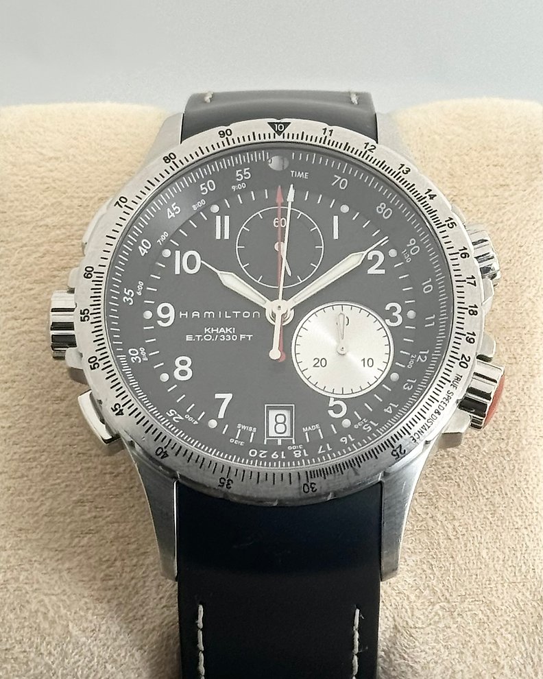 Khaki aviation eto chrono quartz clearance