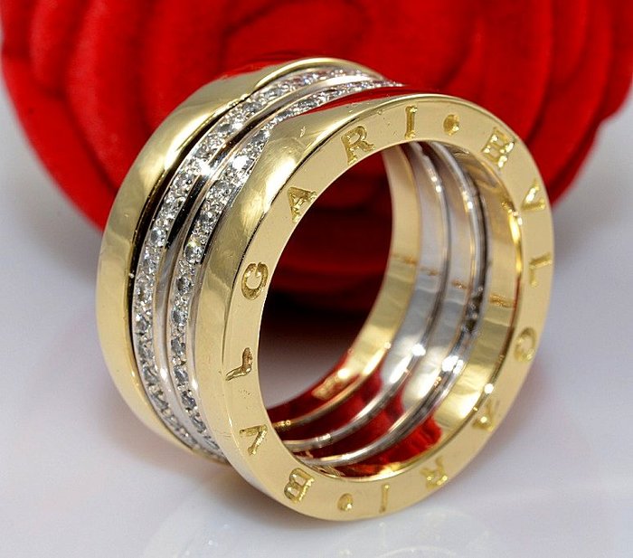 Золотое кольцо булгари
