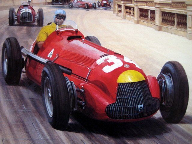 Juan Manuel Fangio Alfa Romeo