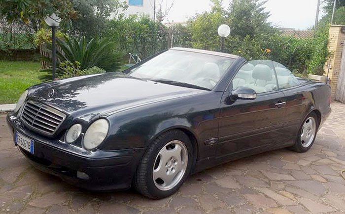 Mercedes CLK 230 чёрный