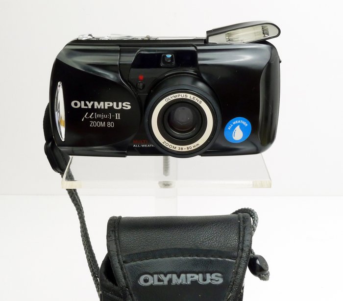 Mju ii примеры фото Olympus MJU-II Zoom 80 with original bag and carrying - Catawiki