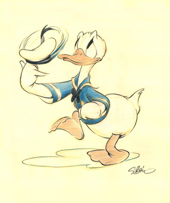 Lalafanfan duck рисунок