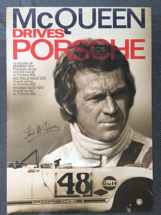 Porsche плакат