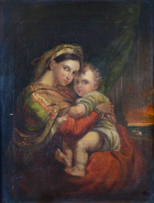 Картина Рафаэля Madonna della Seggiola