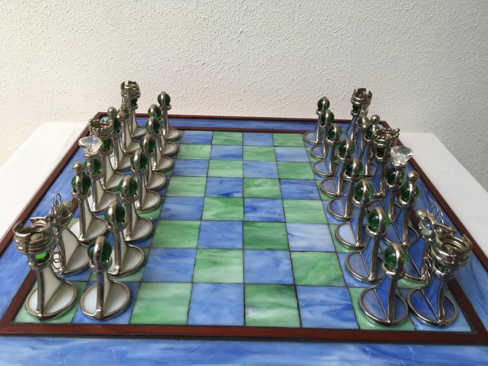 Glass Chess Set шахматы