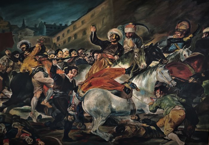 Восстание 2 мая 1808 года в мадриде картина