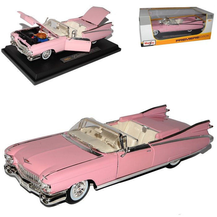 Cadillac Eldorado 1959 розовый