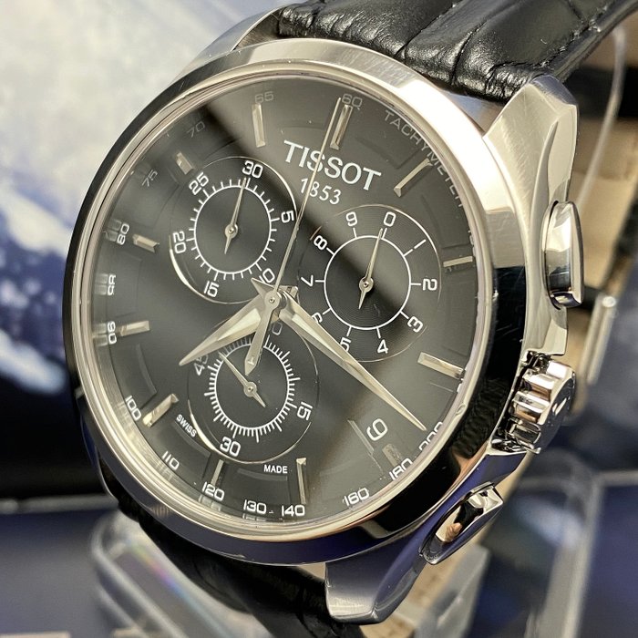 Часы tissot chronograph. Tissot 1853 t035617a. Tissot 1853 хронограф. Тиссот 1853 мужские. Tissot Couturier Chronograph.