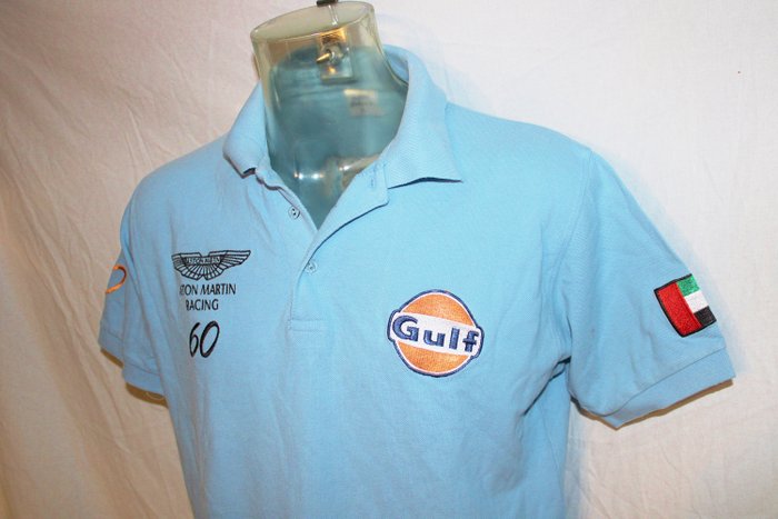 Gulf Racing collection Mens Polo Shirt pm01l