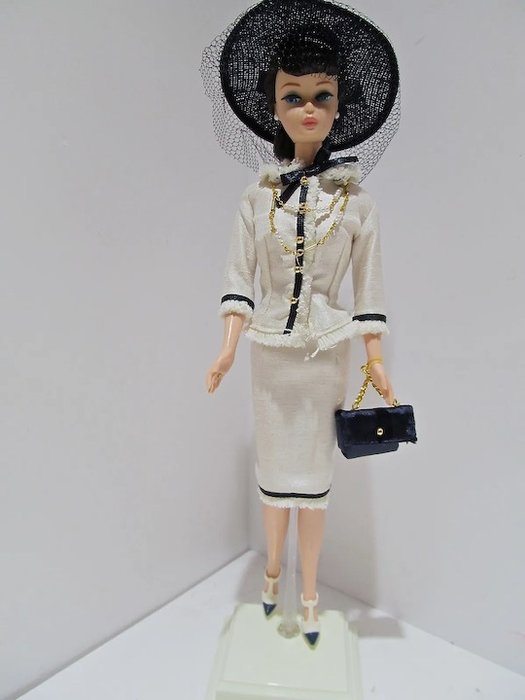 Spring in Japan, vintage Chanel inspired barbie doll - Barbie doll