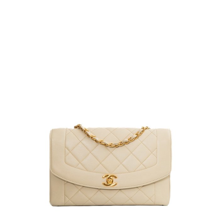 At Auction: A CHANEL VINTAGE DIANA CROSS BODY BAG