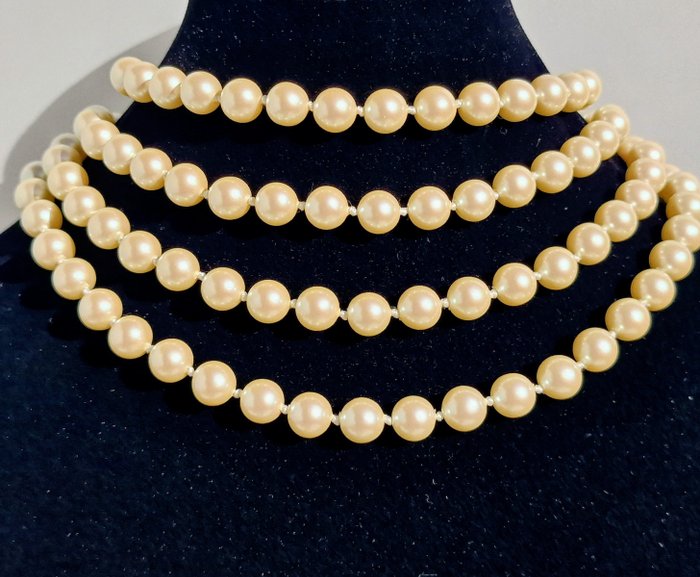 Monet vintage 1960s Chanel inspired knotted four strand - Catawiki