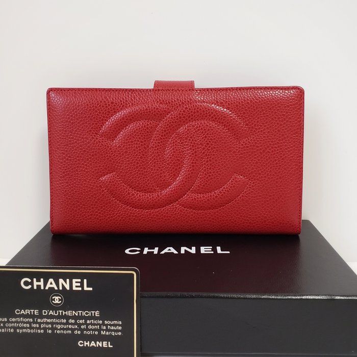 Chanel - Caviar Skin Bifold - Wallet - Catawiki