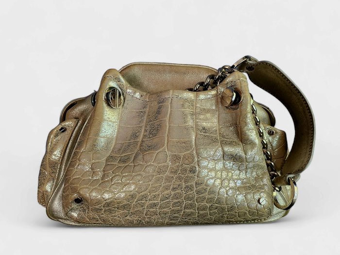 Rare Silver Python Chanel Handbag - Auction Daily