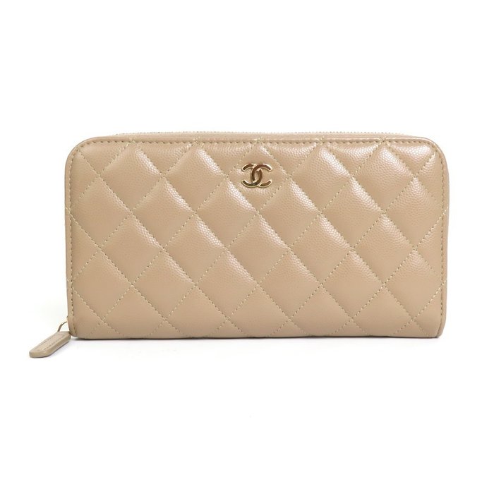 New Chanel Zip Wallet 4 Compartments