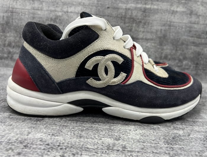 Sold at Auction: Chanel Tennis Shoes Sneakers