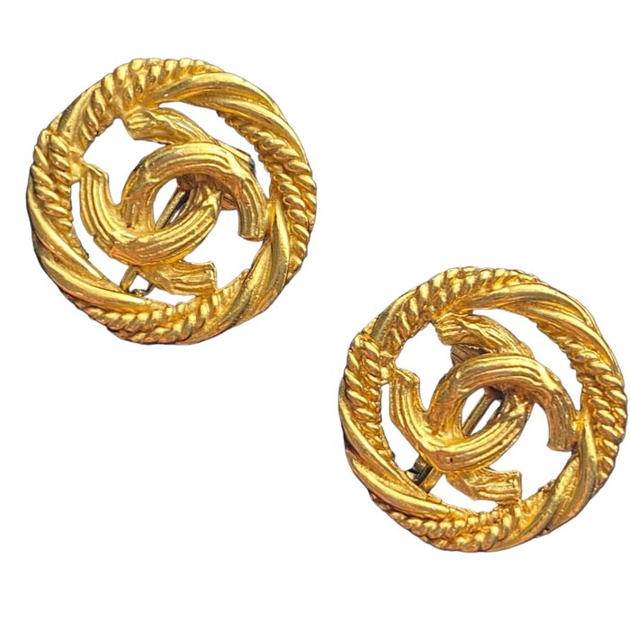 Chanel Gold-plated - Earrings - Catawiki