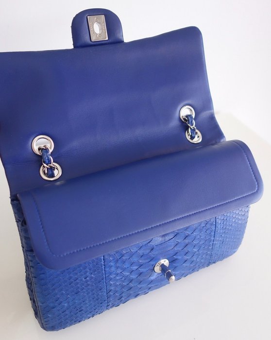 chanel calfskin leather handbag