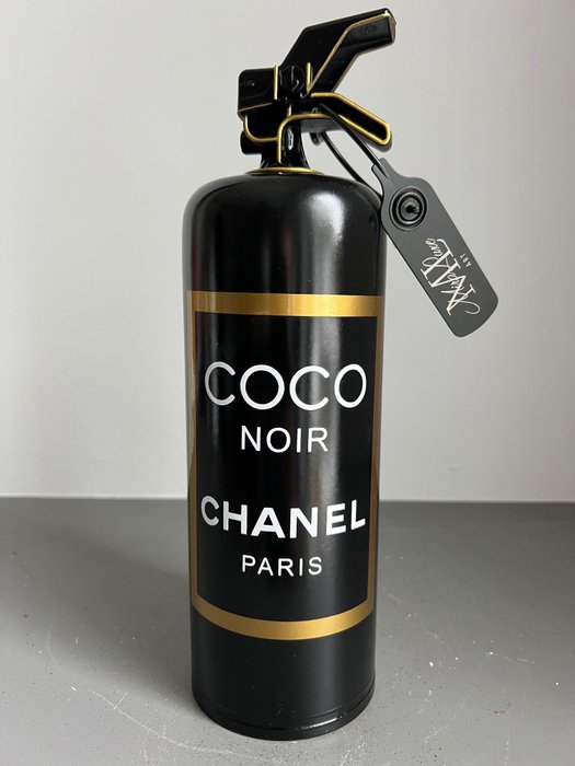 Chanel Coco Noir Splash Two Wall Art