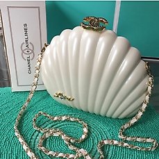 Chanel VIP Limited Fourth of July VIP Gift White Clam Shell Pearl