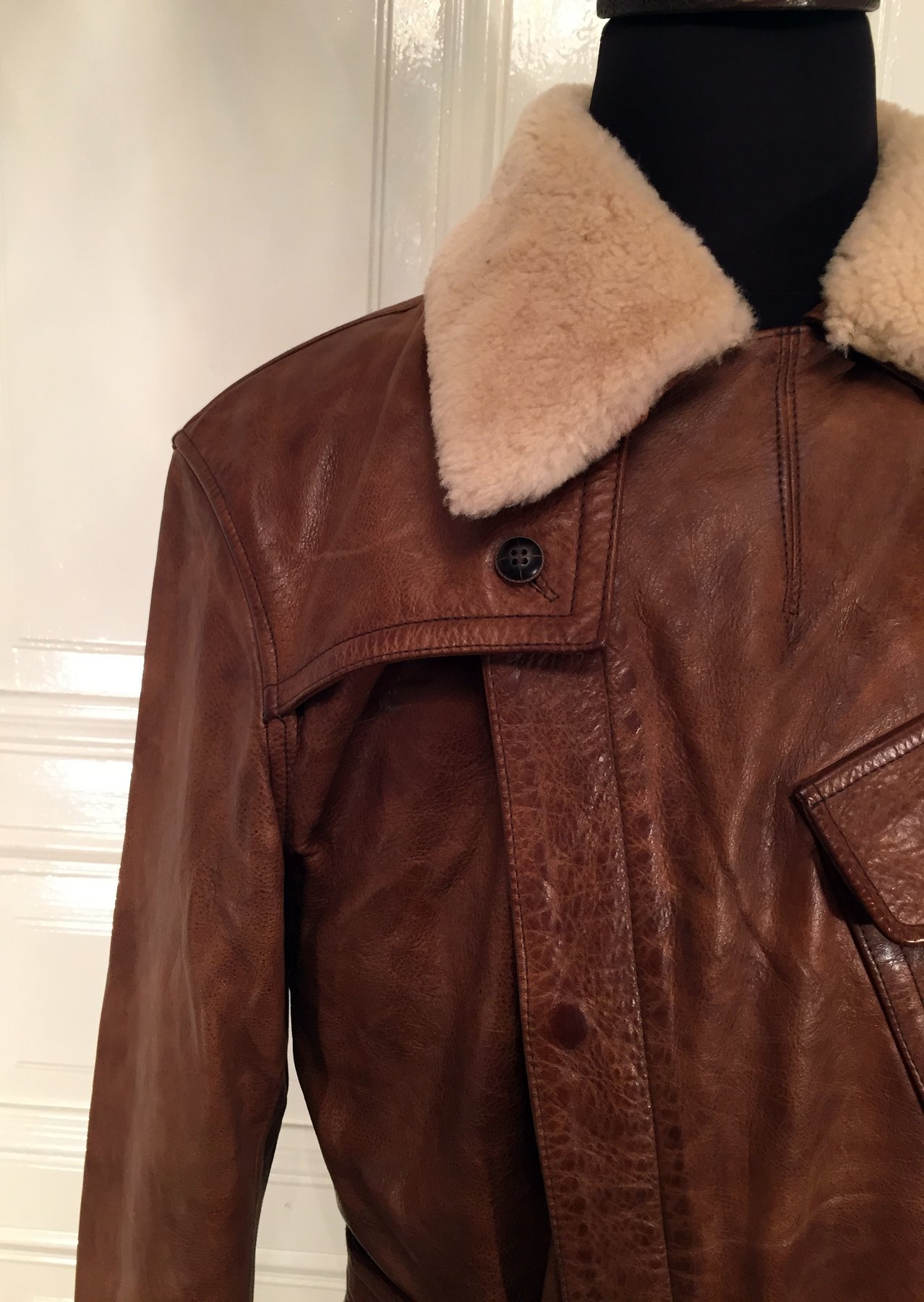 Belstaff - Aviator Leather Jacket - Catawiki