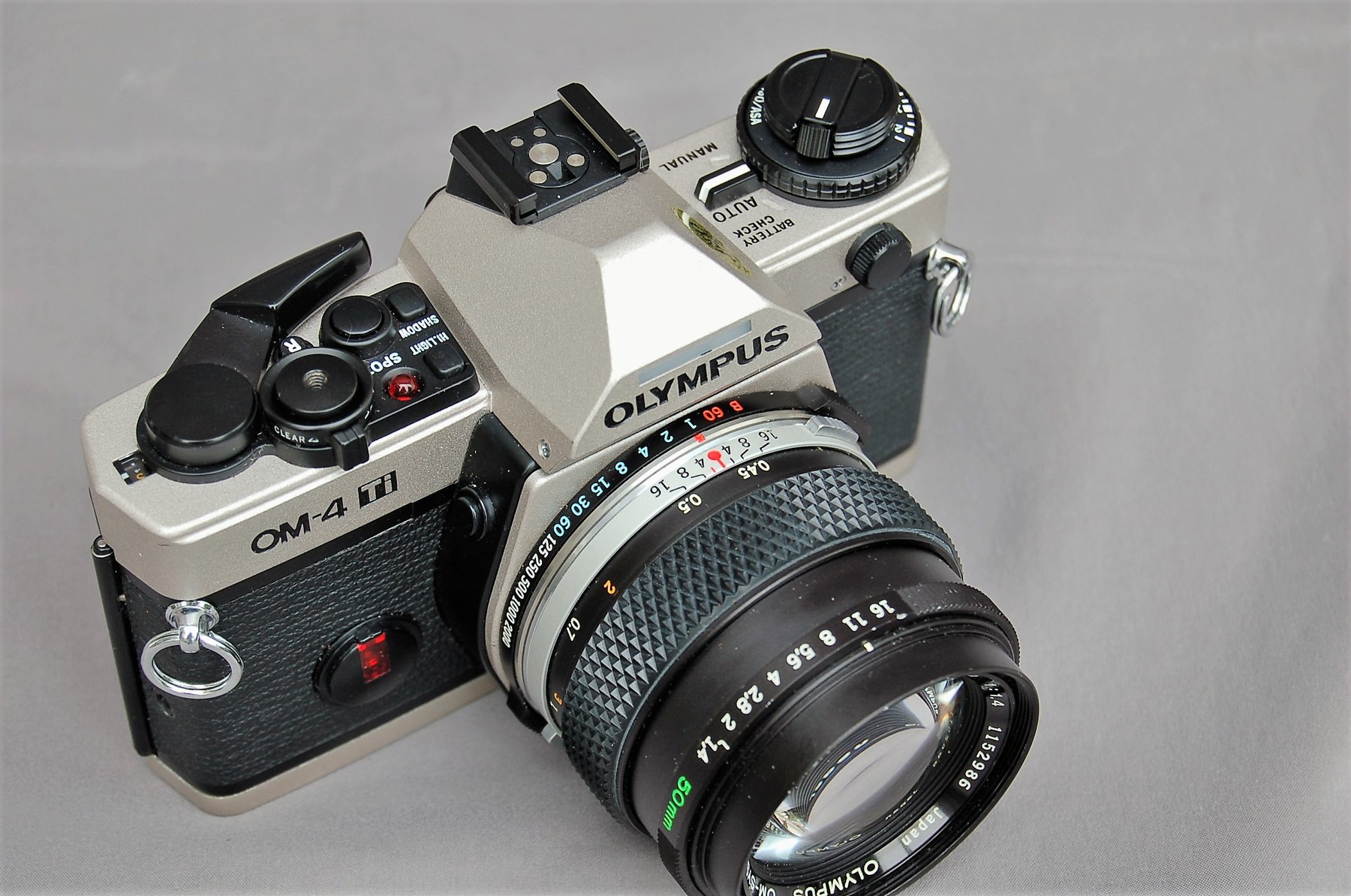 Olympus OM 4 TI with 50mm 11.4 Catawiki