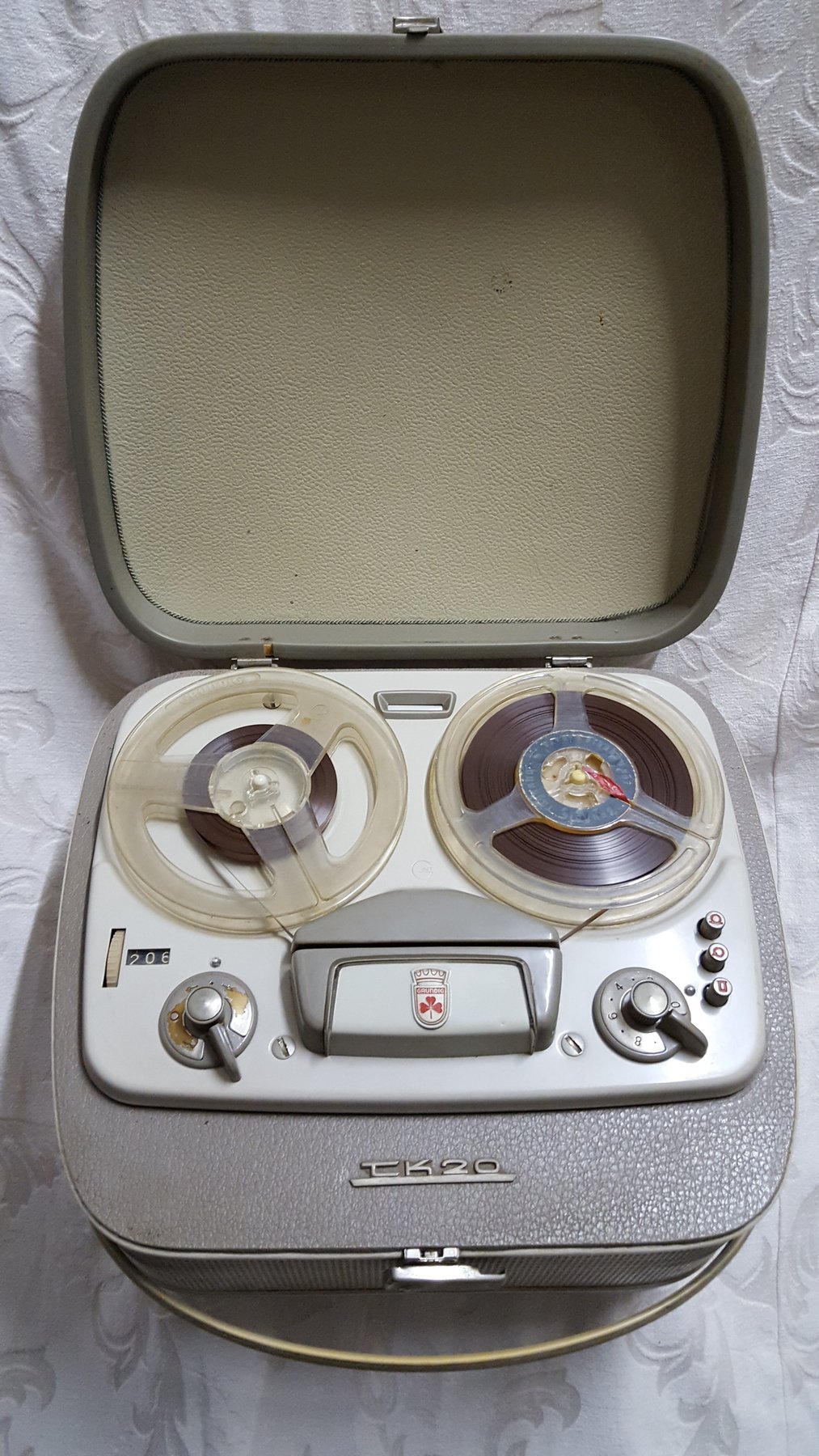 Original Grundig tape recorder type TK20 incl. microphone Catawiki