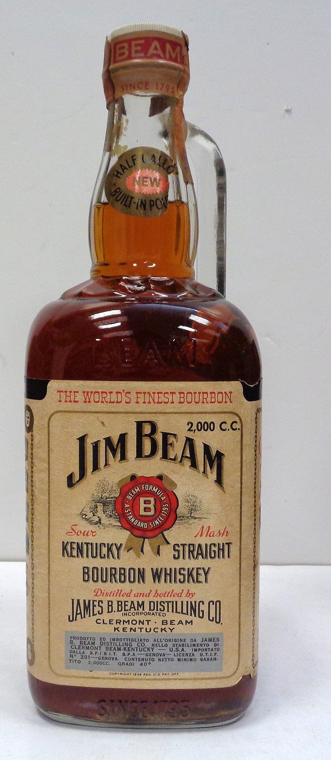 Jim Beam Half Gallon b. 1970s 2 Litres Catawiki