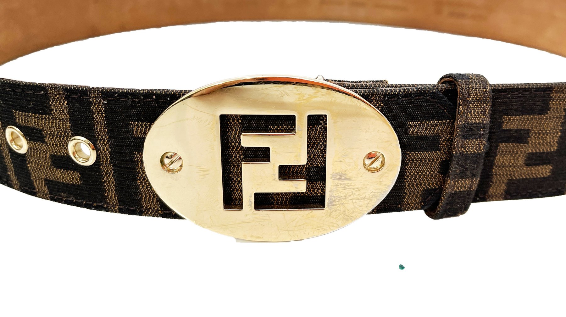 fendi chain belt
