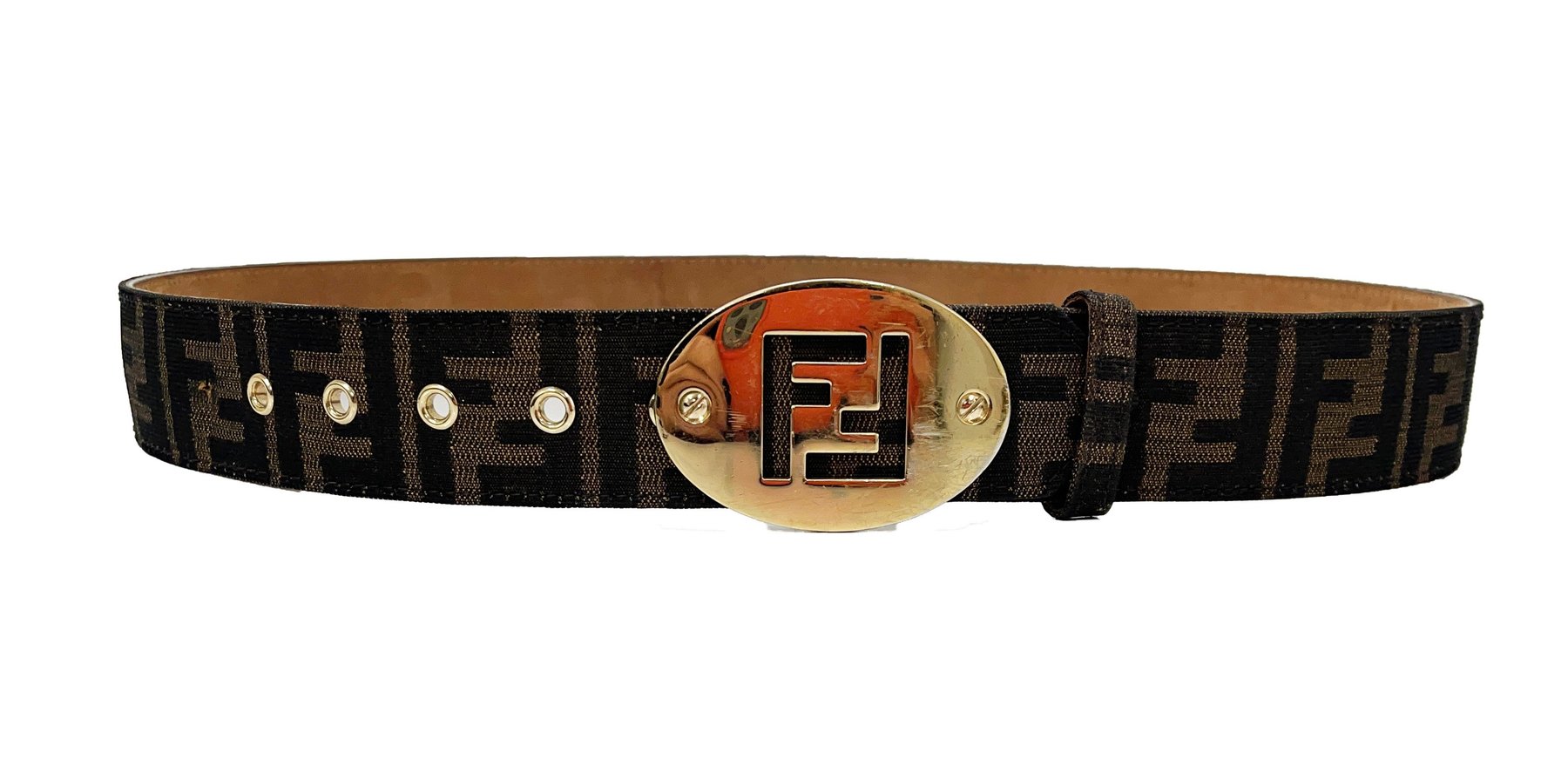 fendi chain belt