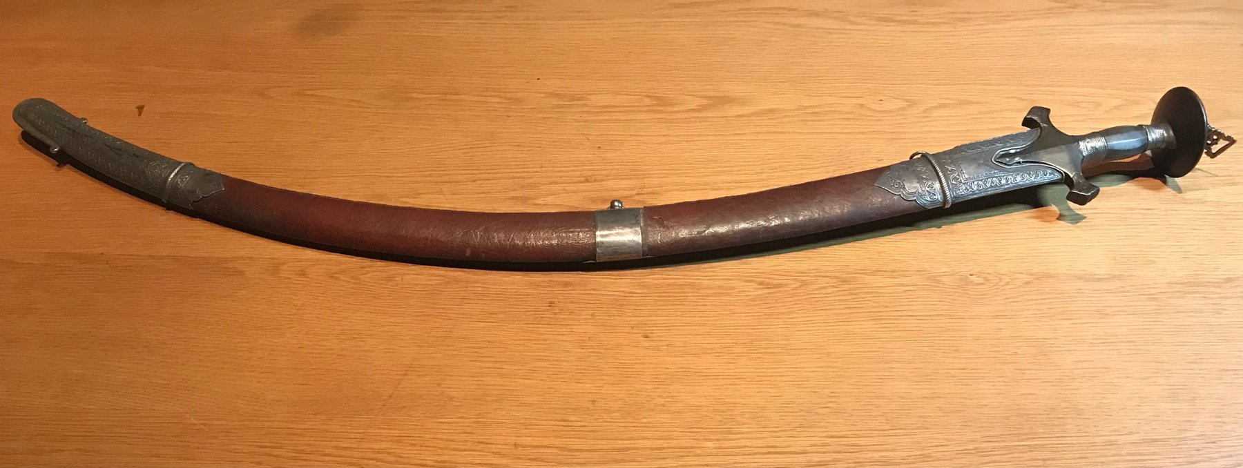 Sword Damascus steel/Damascus iron Afghanistan/India Catawiki