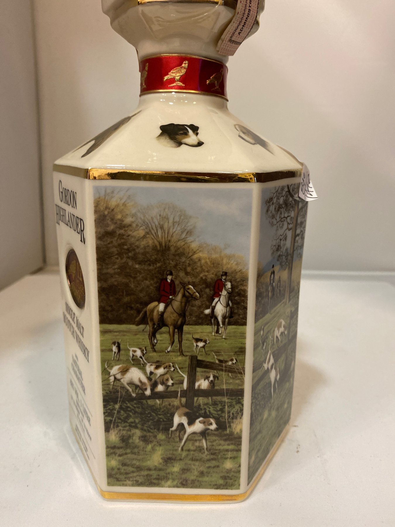 Gordon Highlander Fox Hunting Decanter 12 years old 1.0 Catawiki