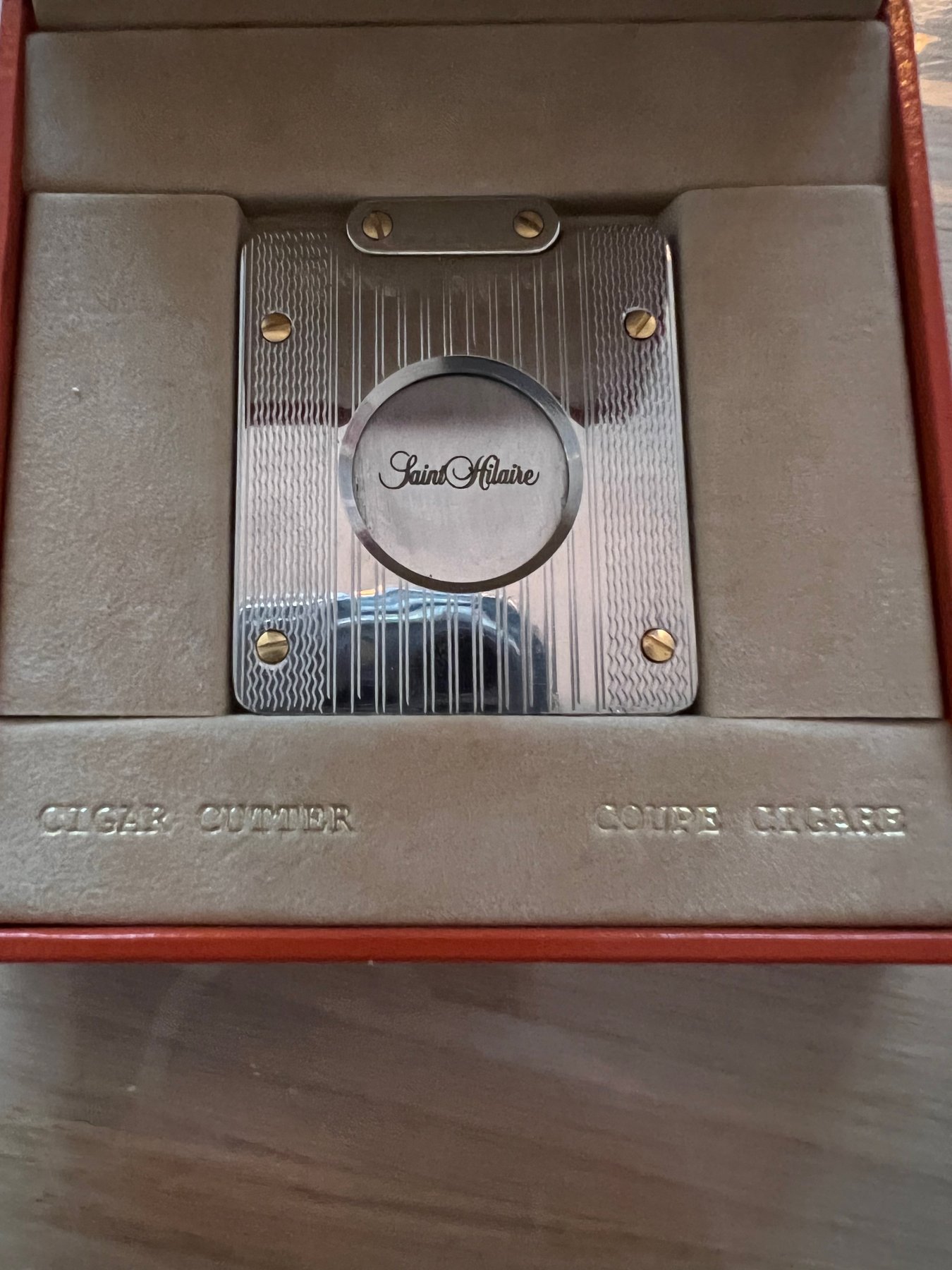 Ercuis Saint Hilaire Cigar cutter Catawiki