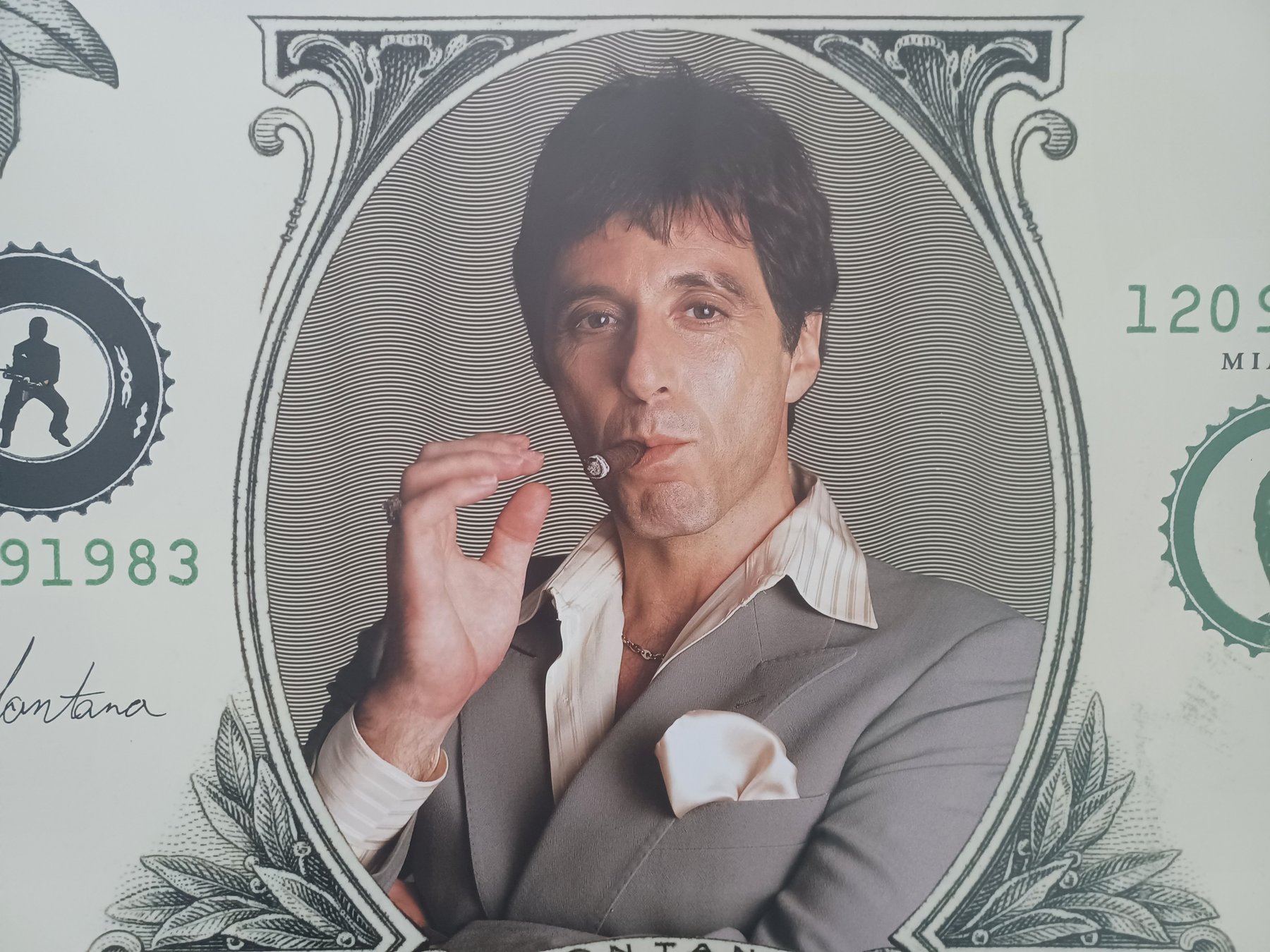 Scarface - Al Pacino as Tony Montana - Poster - Catawiki