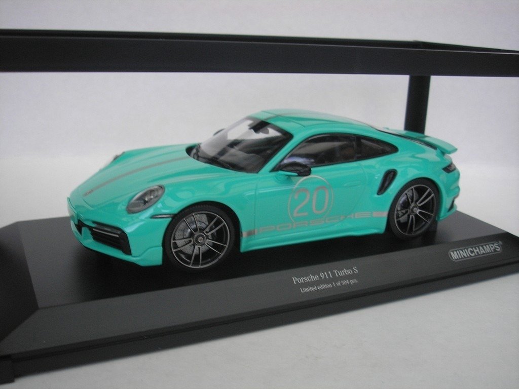 MiniChamps - 1:18 - Porsche 911 Turbo S Sport Design - Catawiki