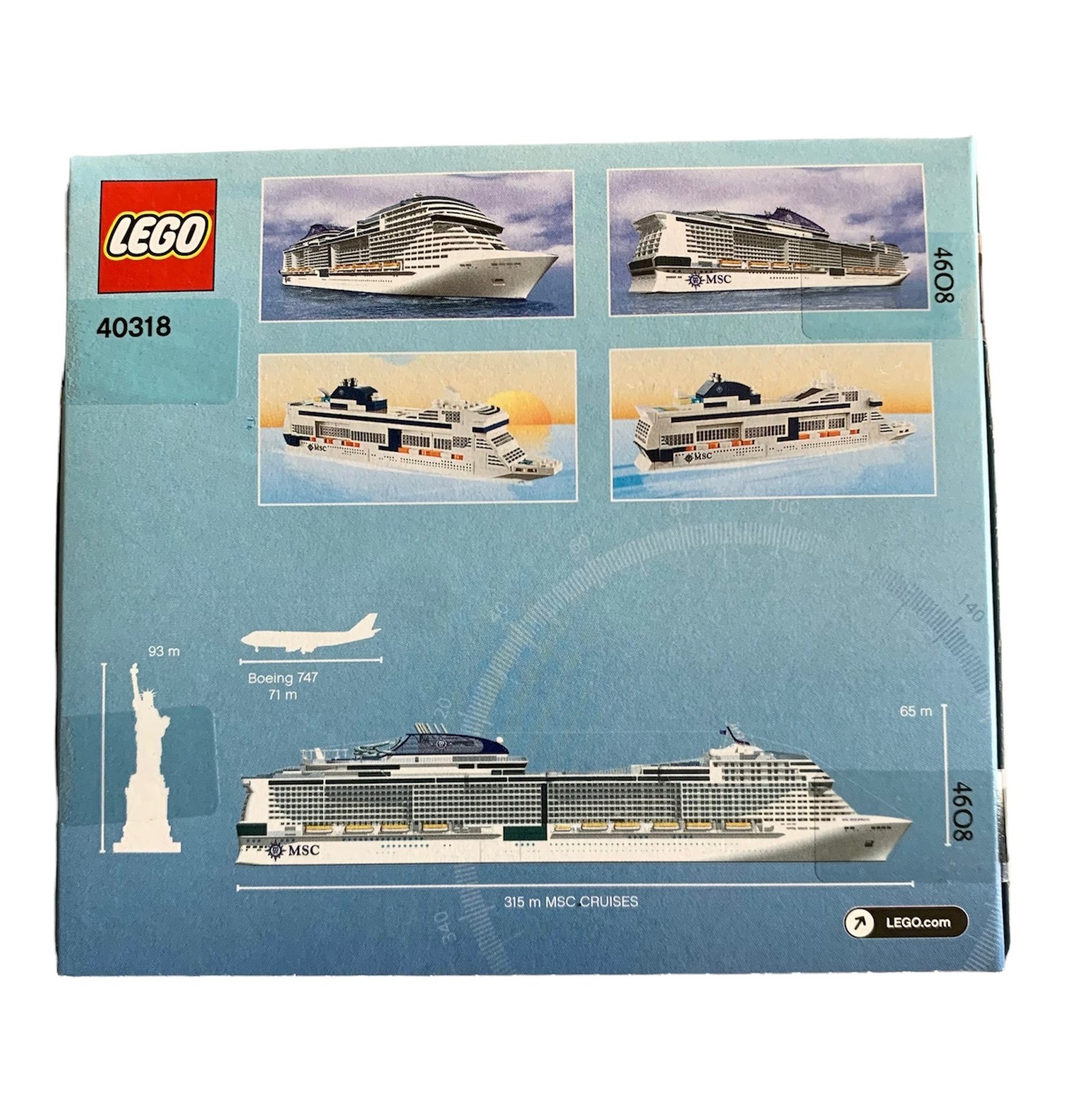LEGO Promotional 40318 Ship MSC CRUISES Catawiki