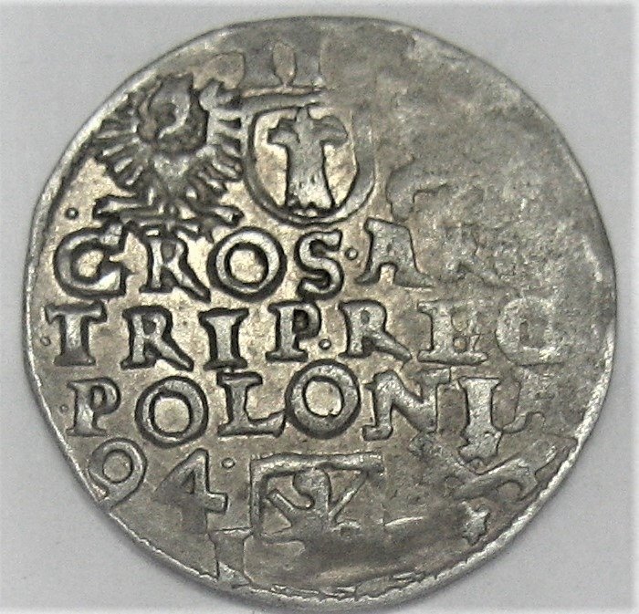 Poland. Sigismund III Vasa (1587-1632). Groschen 1594 - Catawiki