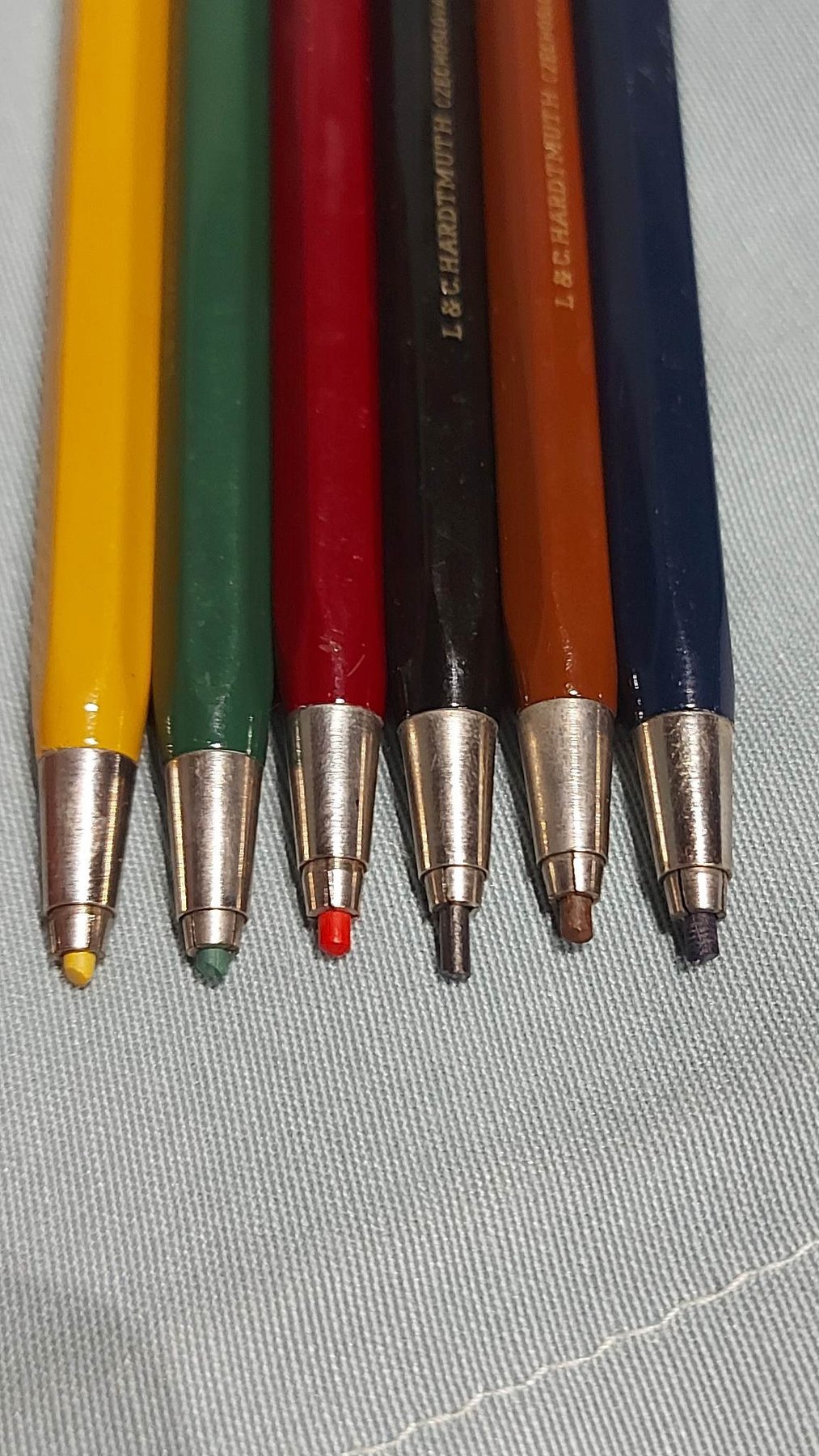 Mechanical colored pencil set from the 70s-Technicolor - Catawiki