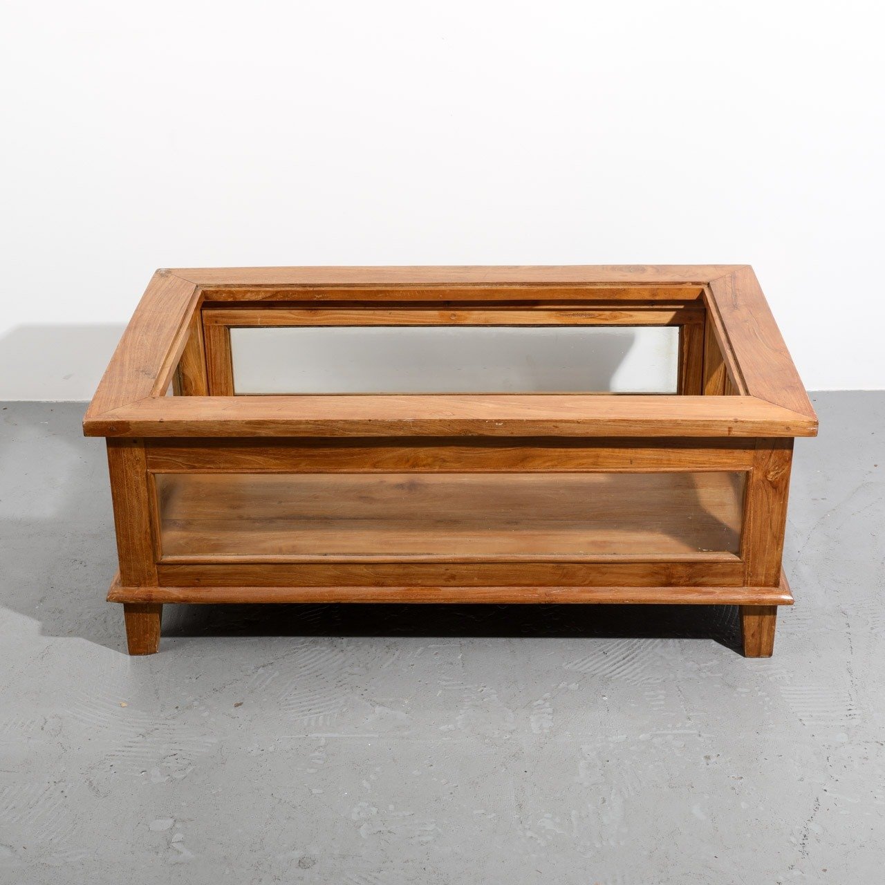 solid wood table Glass, Wood Catawiki