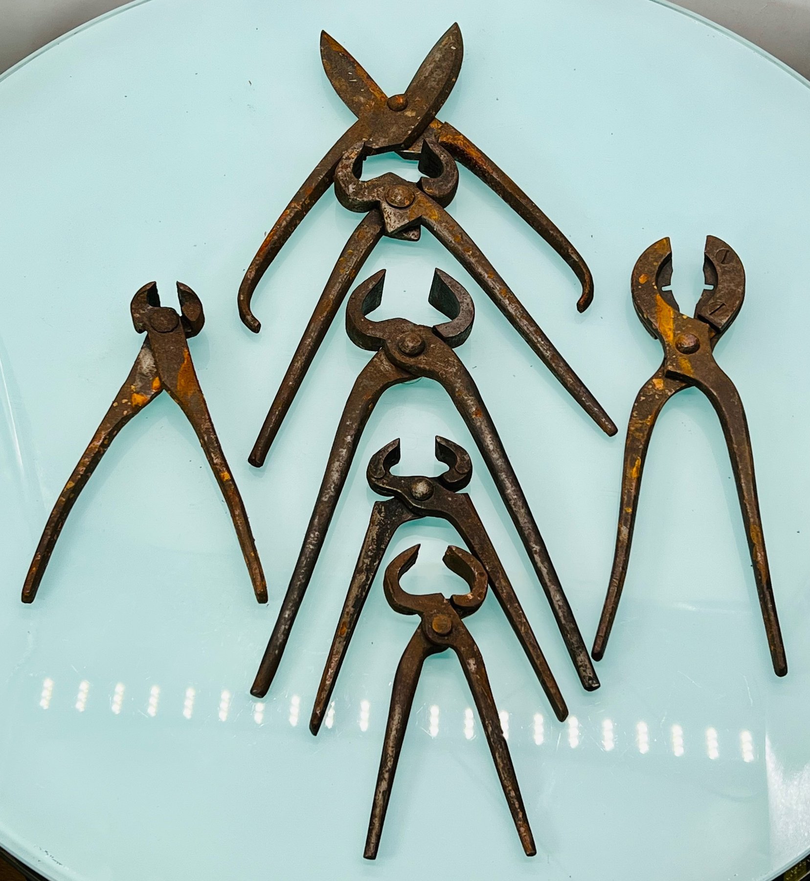 Old Railroad Tools Lot Iron (cast/wrought), Wood Catawiki