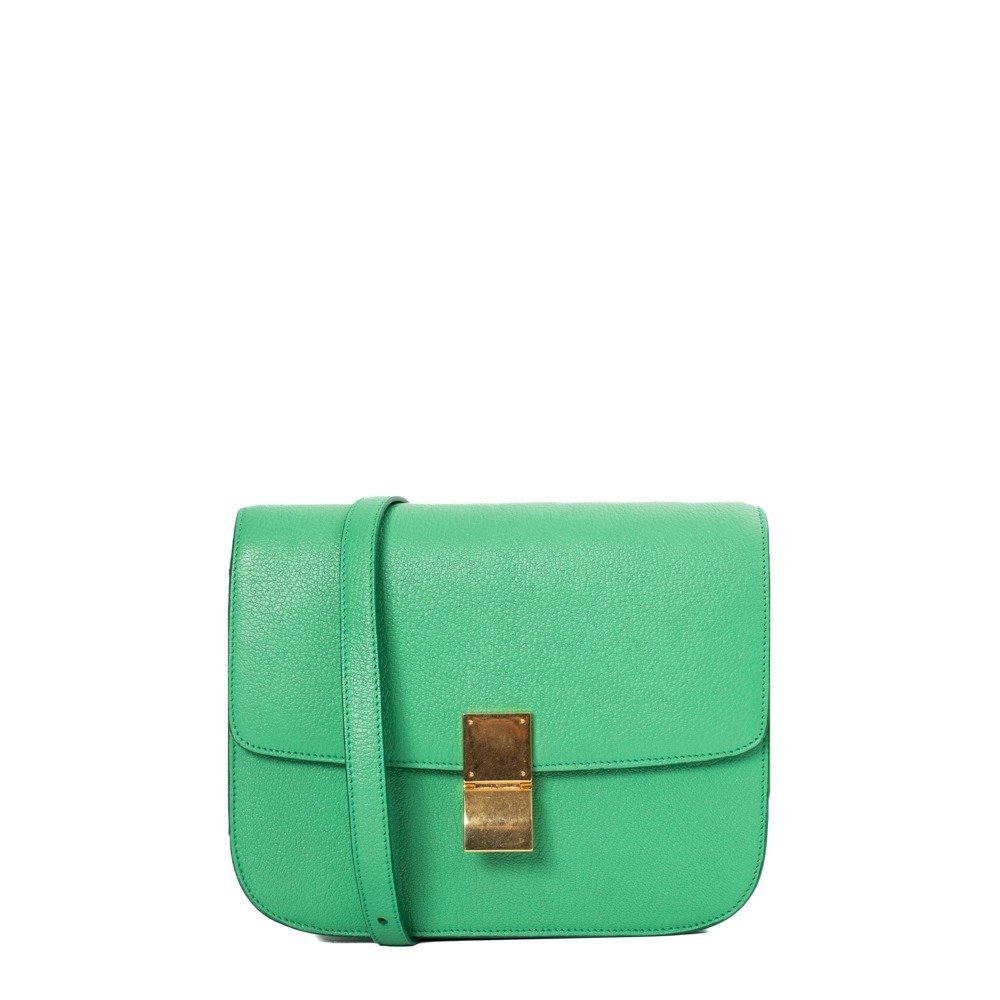 Celine box green hot sale