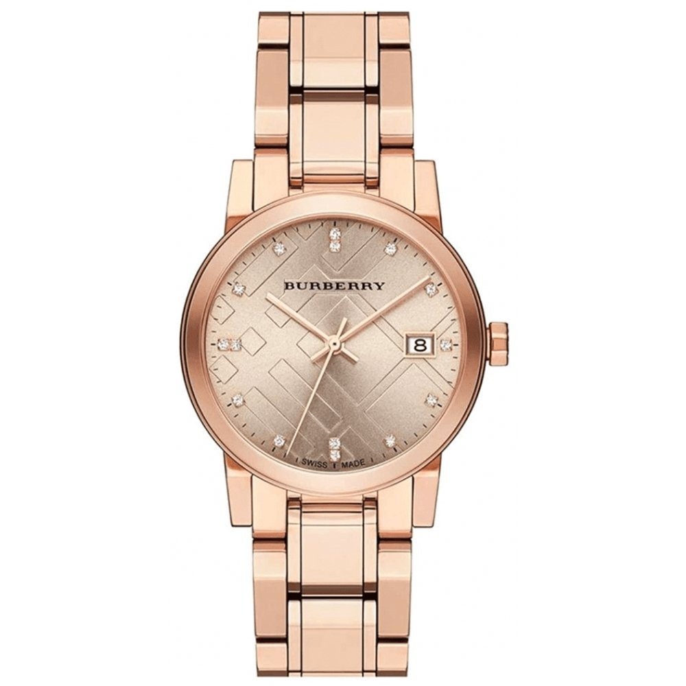 Burberry deals horloge goud