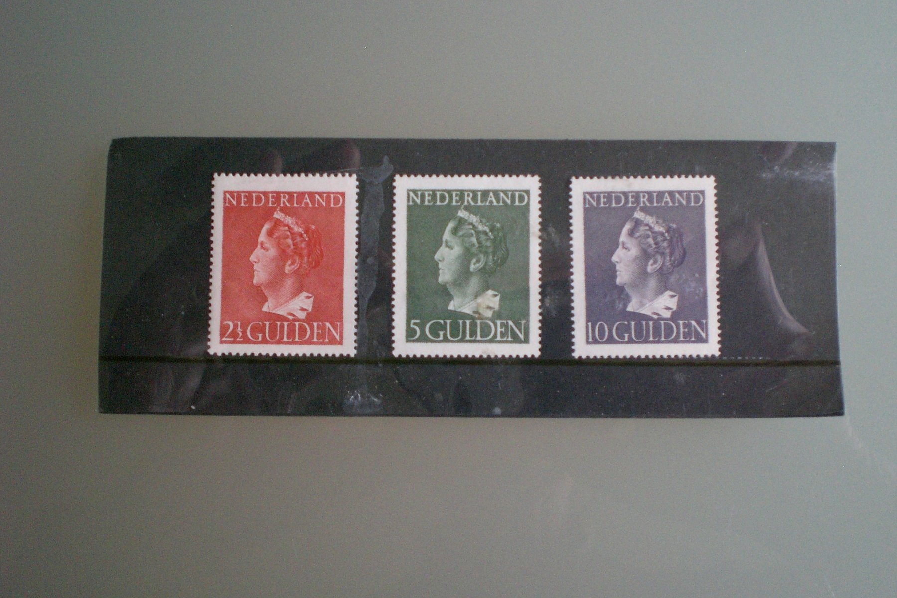 Netherlands 1946 - Queen Wilhelmina - NVPH 347, 348, 349 - Catawiki