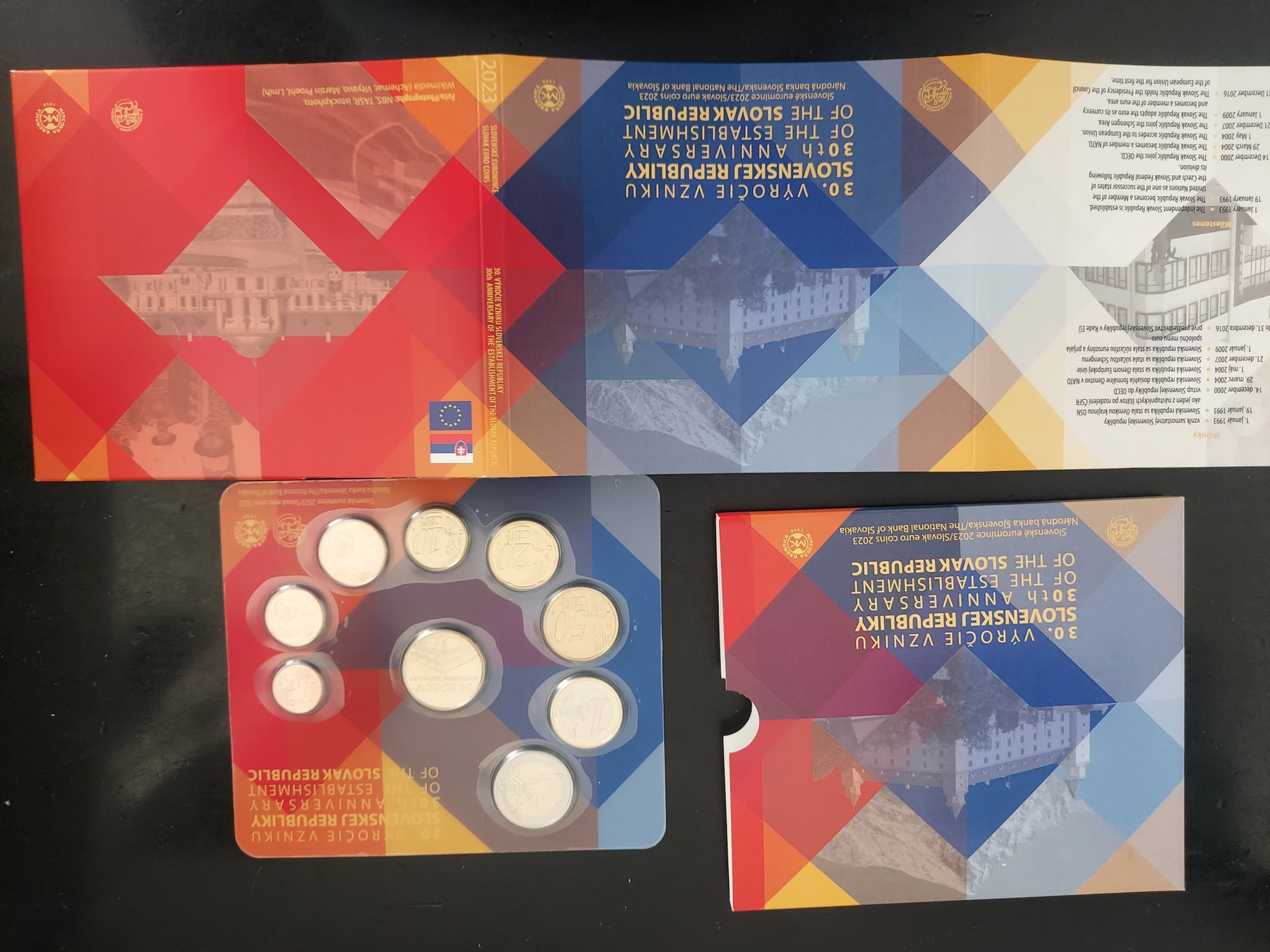 Slovakia. Year Set 2023 (2 set) - Catawiki