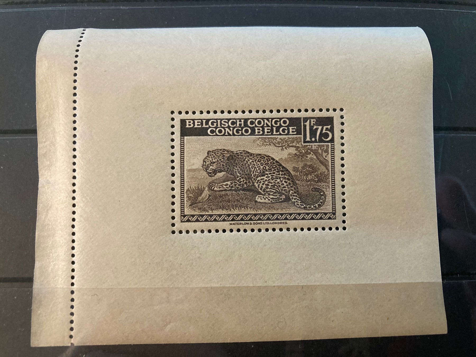 Belgian Congo 1943 Special edition blocks 'MESSAGES' Catawiki